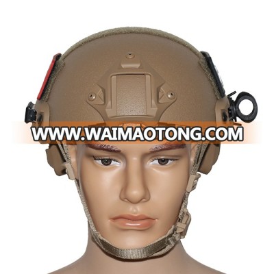 Coyote Brown Aramid military FAST ballistic helmet NIJ IIA bullet proof helmet