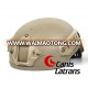 military /airsoft /bungee/paintball Helmet/Base Jump Helmet w/NVG mount and side rail